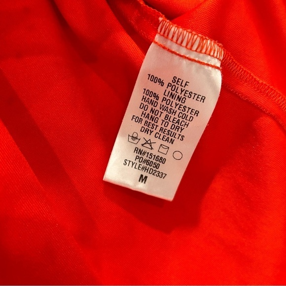 Storia Red Ruffled Tulle Dress - Picture 8 of 13